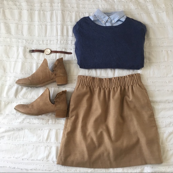 J. Crew Dresses & Skirts - J. Crew  paper bag waist  sidewalk skirt
